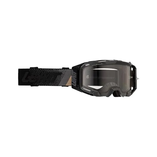 Leatt Crossbrille Velocity 5.5 - Klar - Hochwertige Crossbrille für Erwachsene mit klarem Sichtfeld und robustem Design, ideal für den Einsatz beim Motorradfahren.