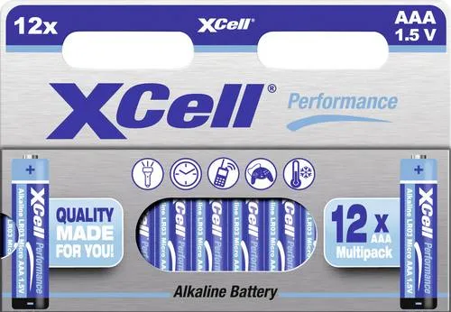 XCell Micro (AAA)-Batterie Alkali-Mangan 1.5V 12St.