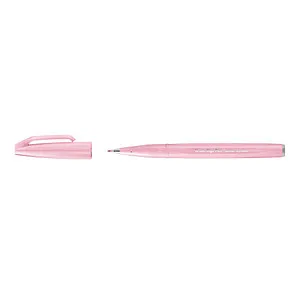 Pentel SES15C-P3X Brush-Pen rosa, 1 St. in pink von Pentel