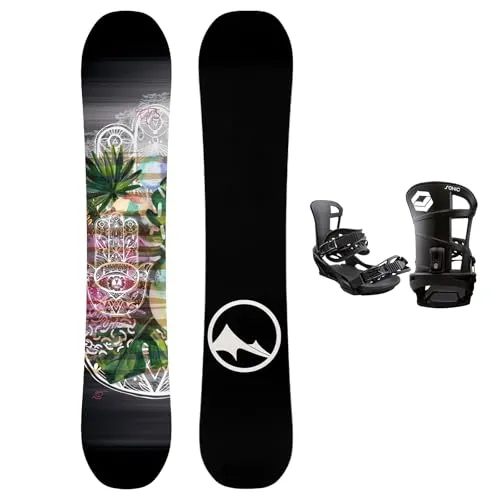 Trans Set Damen Snowboard LTD Girl Schwarz 152cm + Bindung M Sale