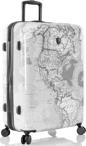 Heys Hartschalen-Trolley Fashion – 4 Rollen, Polycarbonat in weiß von Heys
