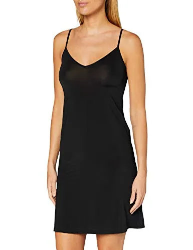Huber Damen Unterkleid Unterwäsche, Black, 40 in schwarz von HUBER