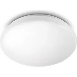 Philips Funktional Moiré Deckenleuchte, 6 W, LED, Nicht austauschbare(s) Leuchtmittel, 4000 K, 640 lm, IP20, Weiß