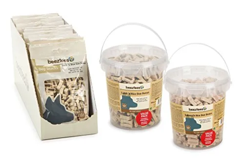 Eimer-Kekse lachs und Reis DeliSnacks, 500 g.