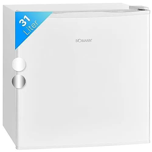Bomann Gefrierbox 31L - kompakte Gefriertruhe mit stufenloser Temperaturregelung, leise bei nur 39 dB und ideal für kleine Haushalte oder Camping