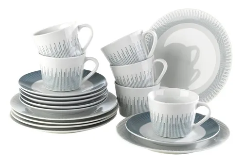 Home4You Kaffeeservice 18-tlg. für 6 Personen