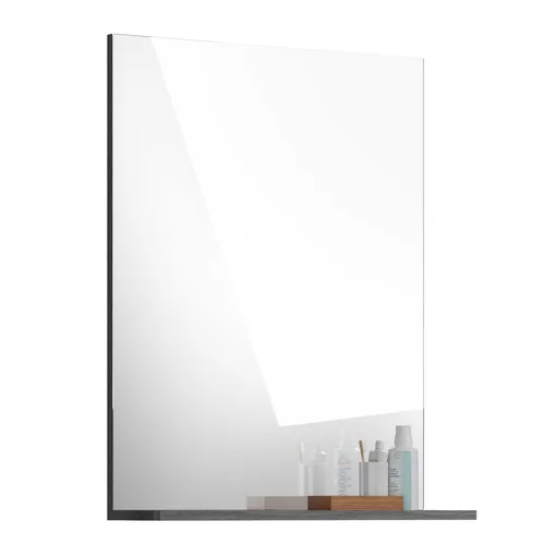 xonox.home Spiegel Scout X06B2719 - Badezimmerspiegel mit großzügiger Spiegelfläche und integrierter Ablage, ideal für Badezimmer und Flure.