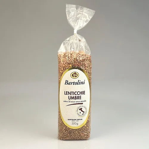 Lenticchie Umbre 500 g Berglinsen aus Umbrien Linsen - Bartolini