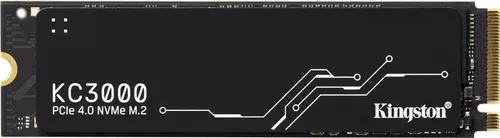 Kingston KC3000 PCIe 4.0 NVMe M.2 SSD - 1024GB Hochleistungsspeicher, blitzschnelle Ladezeiten mit Graphen-Aluminium-Kühlkörper