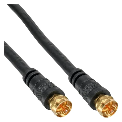 InLine SAT-Anschlusskabel, 2x geschirmt mit Filter, 10m