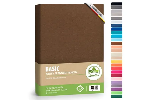 Bettwäsche Braun von Leevitex