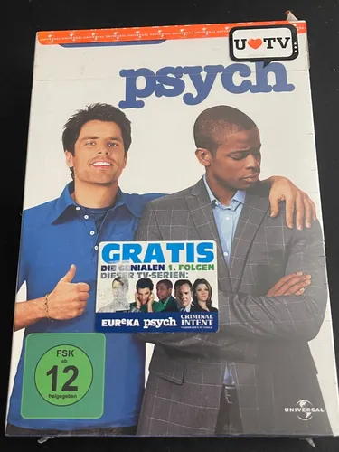 Psych - Die komplette Staffel 2 4-DVD-BOX - DVD-Box der beliebten Krimi-Komödie, ideal für Fans von Mystery und Humor – Erlebe die besten Episoden in einer praktischen Sammlung!
