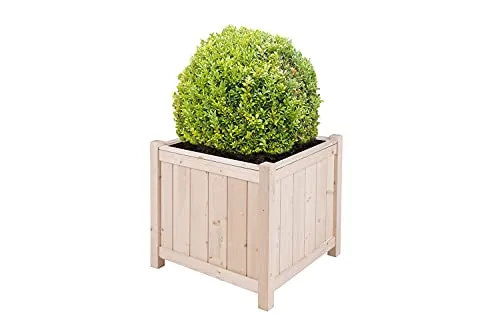 empasa Hochbeet Blumenkasten Bloom L – 45 x 45 cm für Garten und Balkon
