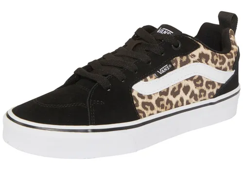 Vans Filmore Sneakers Schwarz 3,5 - Herren Sneaker im klassischen Skateschuh-Design, mit strapazierfähigem Obermaterial und gepolstertem Fußbett für optimalen Tragekomfort. Perfekt für lässige Outfits und den täglichen Gebrauch.