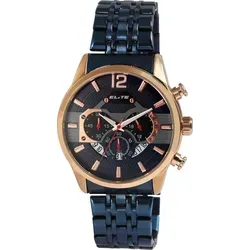 ELITE Herrenchronograph mit Edelstahlarmband - Eleganter Herrenchronograph mit präzisem Quarzuhrwerk. Das verstellbare Edelstahlarmband und die Datumsanzeige machen ihn zum idealen Begleiter für jeden Anlass. Mit Superluminova beschichteten Zeigern für optimale Ablesbarkeit.