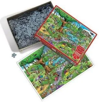 Cobble Hill Verrückter Golfplatz 1000 Teile