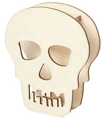 Produktbild Halloween-Figur Totenkopf