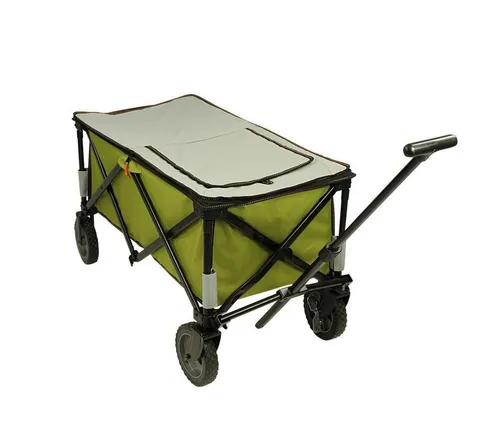 10T Bollerwagen Cooler Trolley XL in grün von 10T