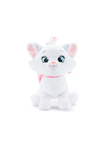 Disney Classic Marie Plush (25cm) - Plüschfigur von Disney Marie aus Aristocats, besonders weich und perfekt zum Kuscheln für kleine und große Fans.