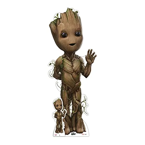 Star Cutouts SC4317 Baby Groot - Guardians of The Galaxy Star Mini Pappaufsteller - Perfekt für Marvel-Fans, Partys und Events -