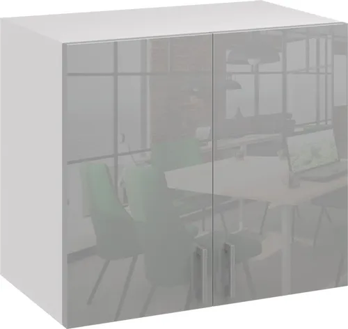 roe furniture Küchenhängeschrank mit Abtropffläche, Grau