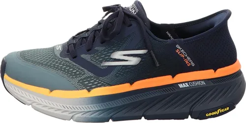 Skechers 220526 NVOR Slip ins Max Cushioning Premie Blau EU47 - Slipper & Mokassins für Herren, modischer Sneaker mit Max Cushioning für höchsten Komfort und eine flexible Laufsohle – perfekt für jeden Anlass.