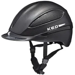 KED Paso Reithelm |  Germany K-Fit Black Integriertes LED-Rücklicht maxSHELL Technologie Farbe: black mesh Größe: 57-62 (L)