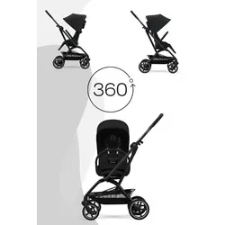 Buggy Eezy S Twist+ 2 Magic Black von CYBEX