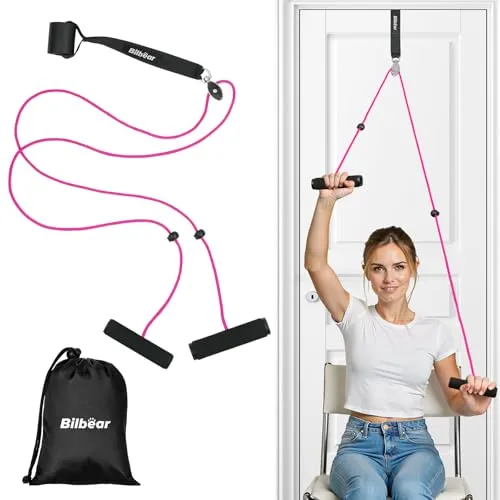 Bilbear Schultertrainer Pulley Seilzug für Fitness und Rehabilitation