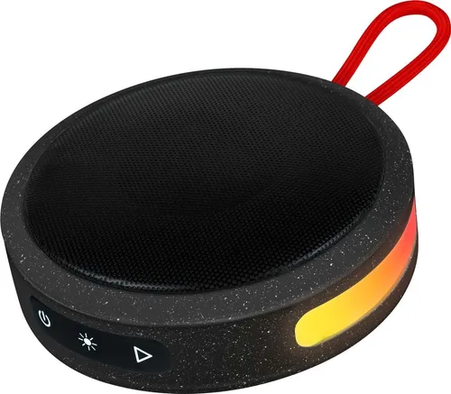 BigBen Party Nano portabler Lautsprecher mit Schlaufe schwarz - Kompakter Portable-Lautsprecher für jede Party, mit praktischer Schlaufe und kraftvollem Sound – perfekt für unterwegs!