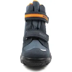 Superfit Jungen HUSKY Boot, Schneestiefel in Blau/Orange 8010 - Wanderschuhe für kalte Tage: Die veganen HUSKY Boots bieten warme Füße und eine leichte Sohle für natürliche Abrollbewegung, perfekt für abenteuerliche Winterausflüge.