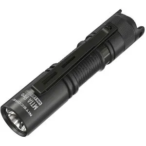 Nitecore LED Taschenlampe MT1A PRO - 800 Lumen - Taschenlampe mit 800 Lumen, wasserdicht nach IP68 und bruchfest bis 2 Meter. Kompakt, intuitiv bedienbar mit Akku oder AA-Batterie, ideal für Outdoor-Abenteuer.