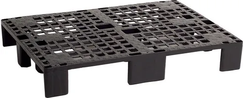 KIGA Leichtpalette, schwarz B600xT800xH120 mm