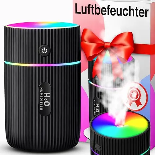 Retoo 220ml Ultraschall Luftbefeuchter – Leise, Tragbar, mit Aroma-Funktion