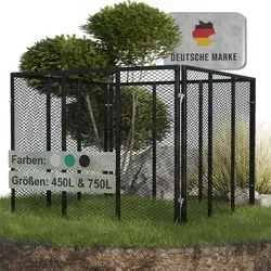 Heimfleiss® Komposter Garten 750L von Heimfleiss