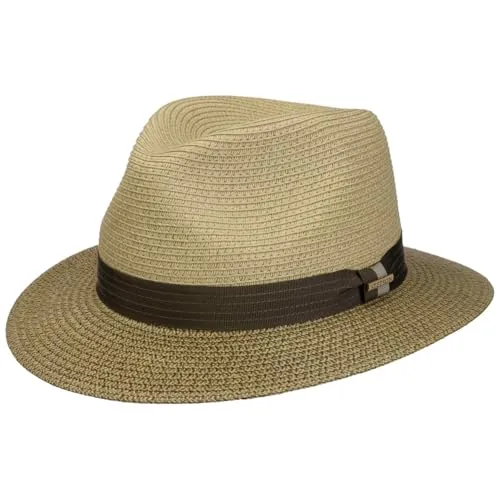 Stetson Twotone Toyo Traveller Hut UV Schutz 40+ für Damen und Herren