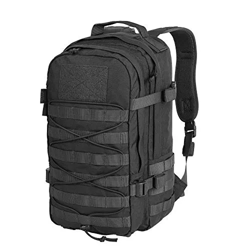 Helikon-Tex Raccoon Mk2 (20l) Backpack - Robuster Cordura® Rucksack in Schwarz - Wanderrucksack mit 20L Volumen, MOLLE/PALS kompatibel und gepolstert für höchsten Tragekomfort. Ideal für Outdoor-Abenteuer und vielseitige Nutzung.
