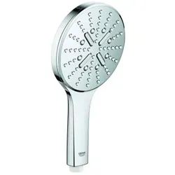 Grohe Rainshower SmartActive 130 Handbrause 26574000 - Handbrause mit 3 Strahlarten und innovativem DripStop, ideal für ein individuelles Duscherlebnis. Perfekt für jedes Badezimmer.