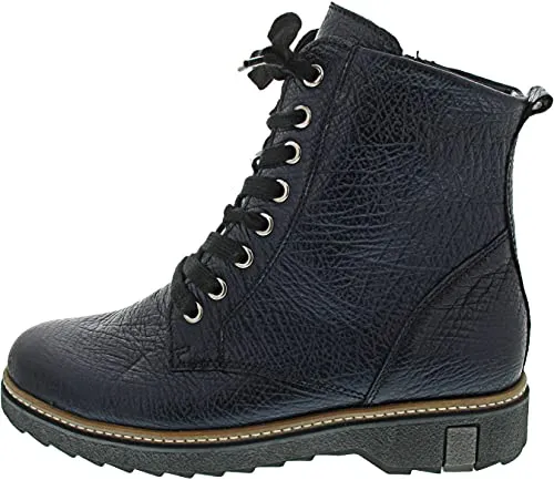 Waldläufer Kitomi 683801-998-194 - Bequeme Damen Stiefelette - Wanderschuhe mit herausnehmbaren Einlegesohlen, ideal für lose Einlagen. Komfortweite K und flexibles Design bieten hohen Tragekomfort, perfekt für kalte Tage.