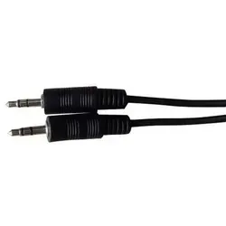 Microconnect AUDLL1.5, 3.5mm, Männlich, 3.5mm, Männlich, 1,5 m, Schwarz