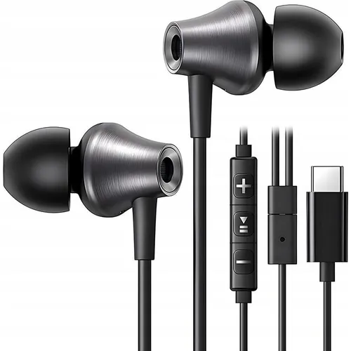 Ugreen EP105 wired in-ear headphones, USB-C, 1.2m (black) (Kabelgebunden) (54216459)