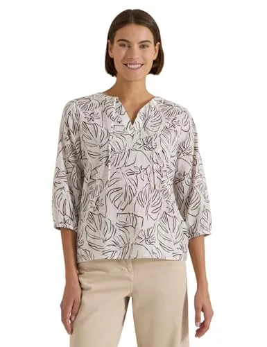 Cecil 3/4-Arm Tunika mit Blätterprint von CECIL