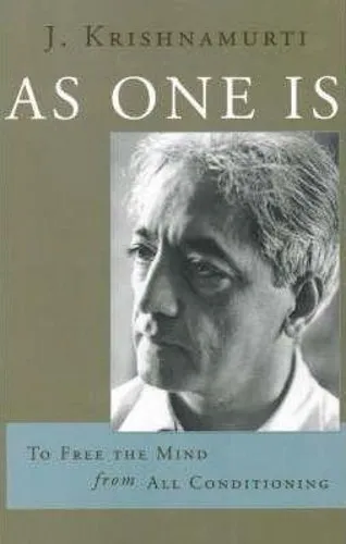 J. Krishnamurti As One is (Taschenbuch) (US IMPORT)