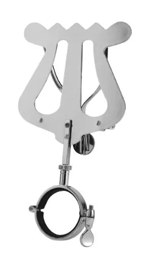 Marschgabel Klarinette verchromt 37516 von Ruka