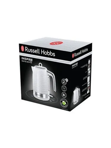 Russell Hobbs Wasserkocher Inspire - 2400 W - Wasserkocher, 1.7 Liter, mit schneller Kochzeit und elegantem Design für stilvolle Küchen.