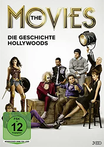 The Movies – Die Geschichte Hollywoods [3 DVDs] - Erleben Sie die faszinierende Geschichte Hollywoods in dieser 3-DVD-Box. Ideal für Filmfans, die die Entwicklung der Filmindustrie hautnah entdecken möchten.