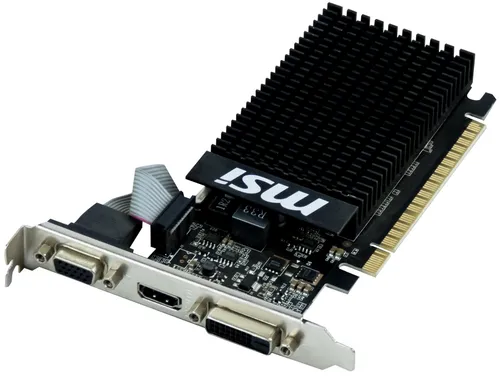 GRAFIKKARTE MSI NVIDIA GEFORCE GT 710 1GB GT 710 1GD3H LP PCIe x16
