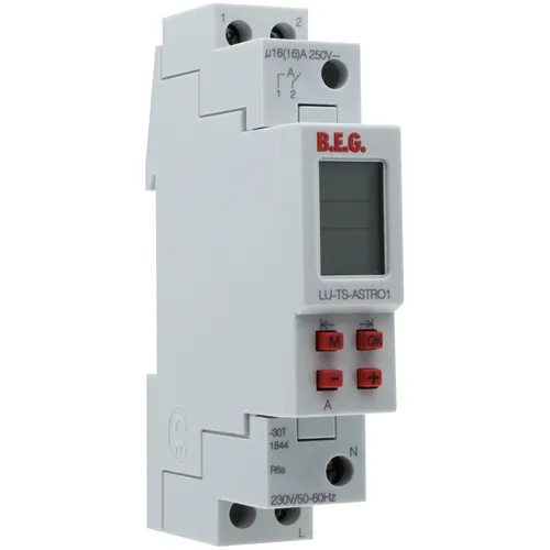 Produktbild BEG Brück Electronic Zeitschaltuhr TS-ASTRO1 digital 92669 Zeitschaltuhr