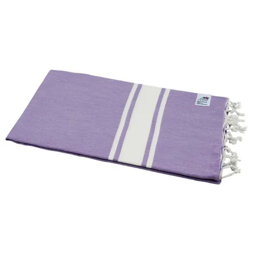 Hamamtuch 100x180 cm groß »Pestemal« Strandhandtuch Bodrum flieder | Baumwolle