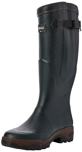 Aigle Herren Parcours 2 Vario Gummistiefel, Grün Bronze, 38 EU - Damenmode, wasserdichte Gummistiefel mit regulärem Schnitt für optimalen Komfort bei jedem Wetter.